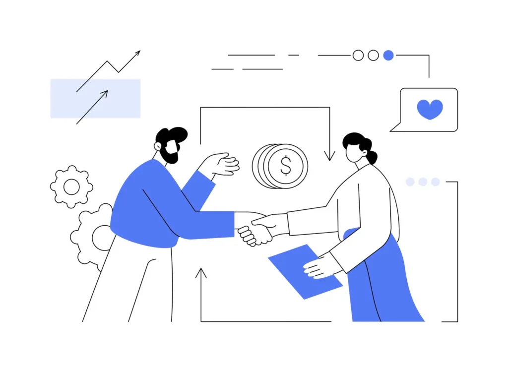 B2B lead generation success story showing client partnership and revenue growth