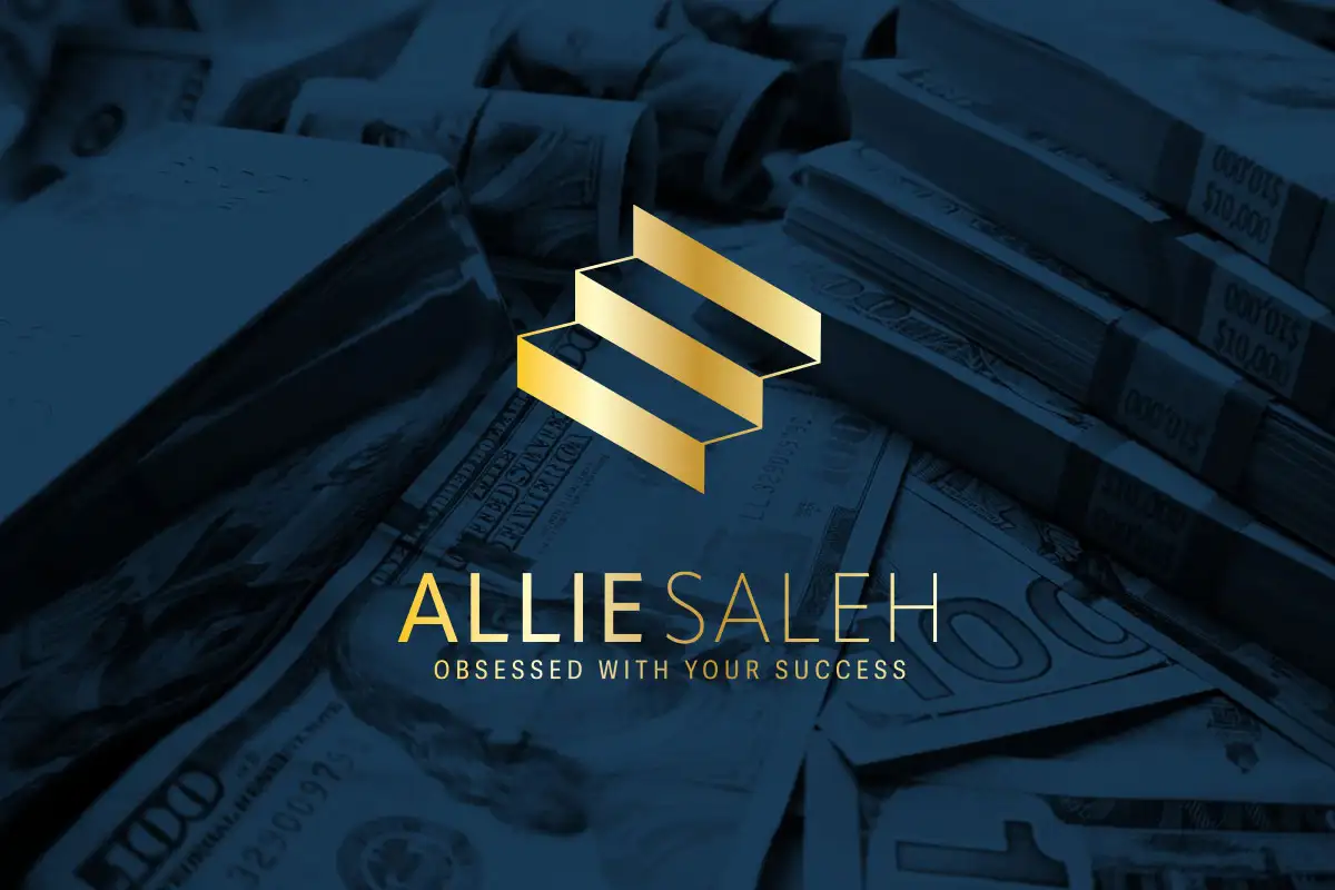 Allie Saleh logo designed by D2 Branding in Tulsa