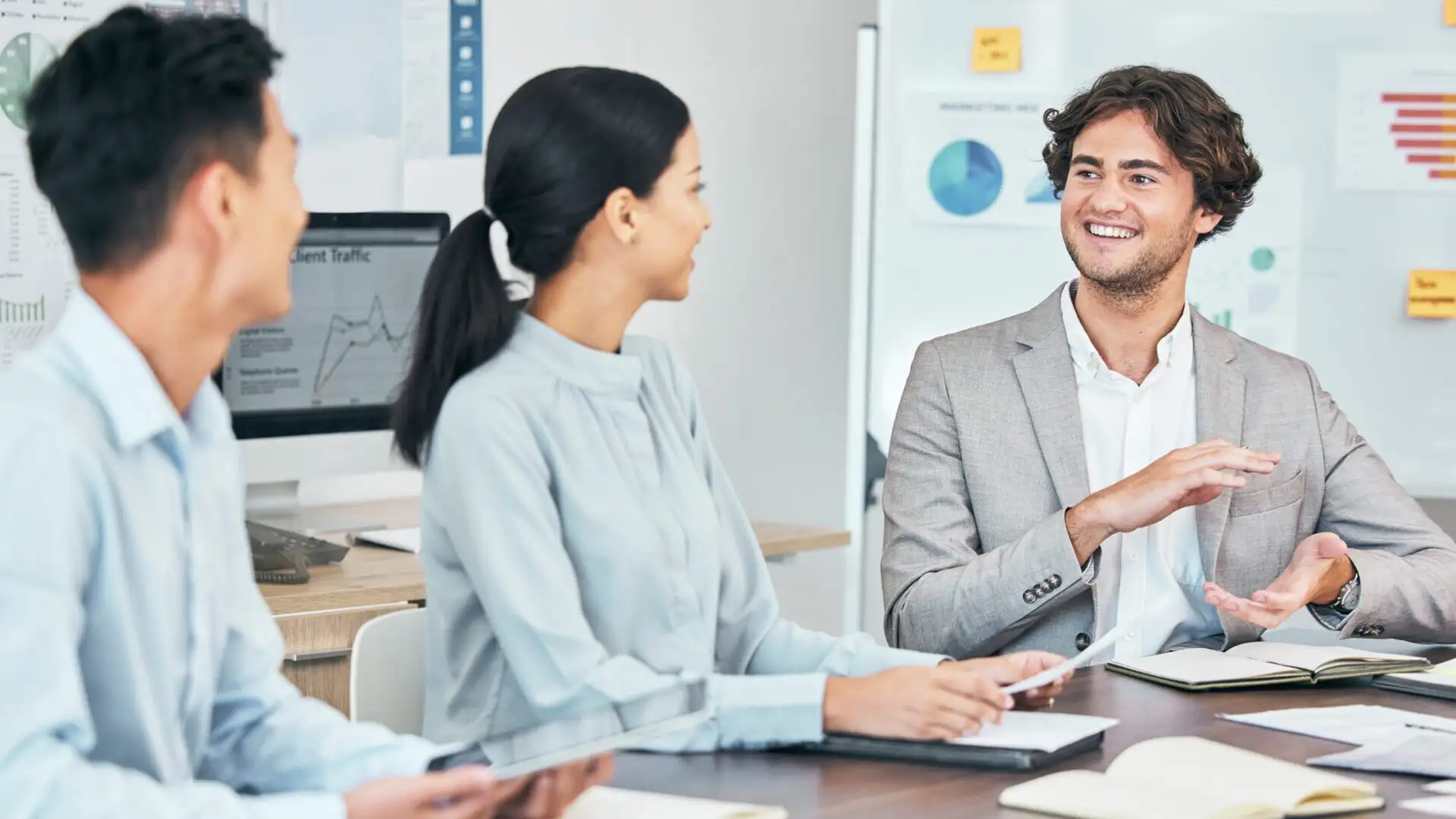 PR firm strategic meeting