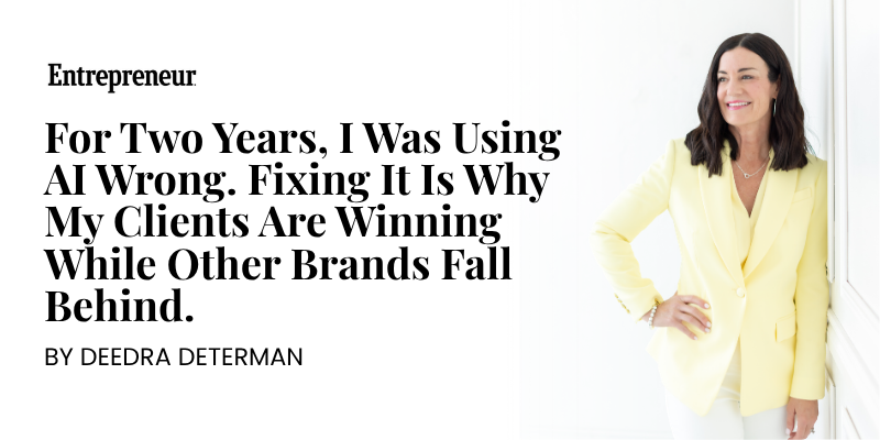 Deedra Determan of D2 Branding in Entrepreneur Magazine